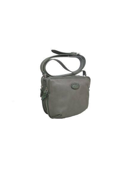 GÖN Handmade Deri Postacı Çanta (Dudu)