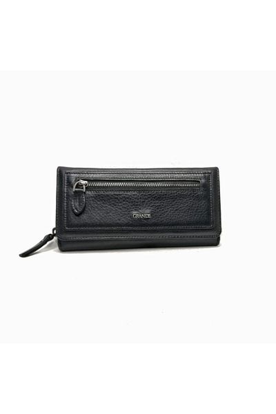 Grande 2636 Black Leather Wallet