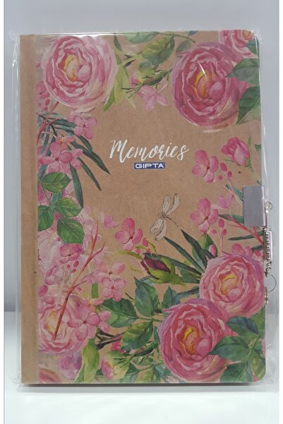 Gıpta 14x20 Kilitli Hatıra Defteri 100882
