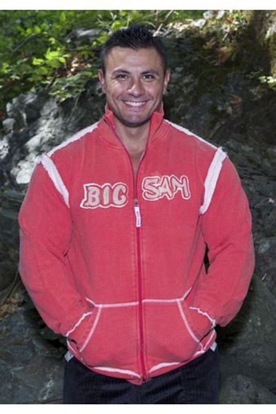 Big Sam Red Zippered Jacket 3503