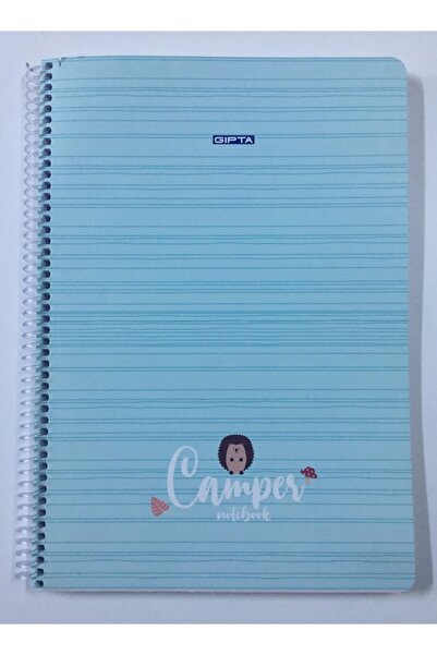 Gıpta دفتر ملاحظات حلزوني مقاس A4 باللون الأخضر