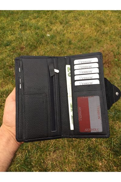 DERKON Business Genuine Leather Wallet