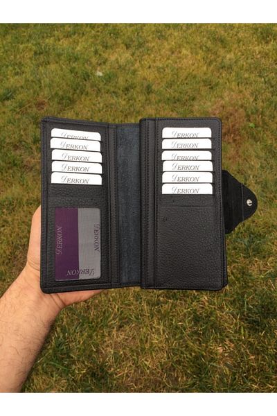 DERKON Business Genuine Leather Wallet