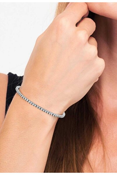 H&E DESIGN Kadın Su Yolu Zirkon Taşlı Bileklik