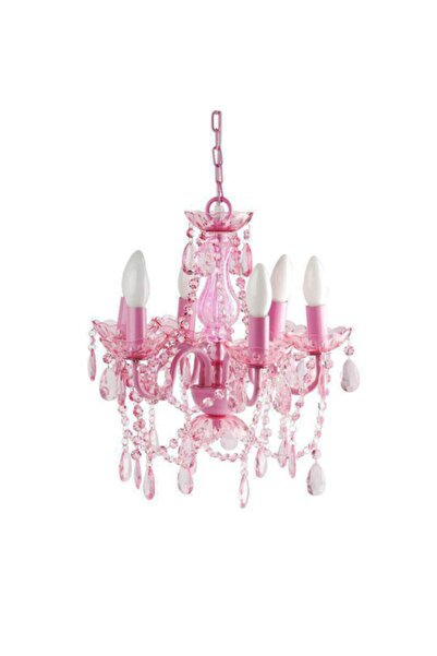 Bun Design 34 Cm Pembe Avize