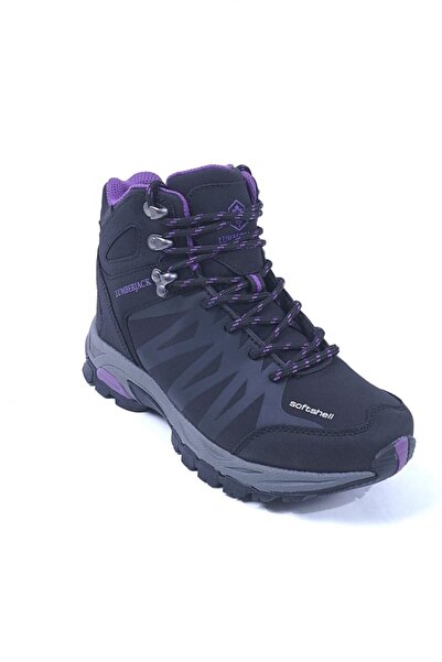 lumberjack Andor Wmn Hı Μαύρο-μοβ Αδιάβροχες Μπότες