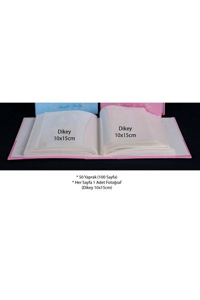 GünTech 10x15cm Βρεφικό άλμπουμ φωτογραφιών 100 / -pp46100 Ροζ