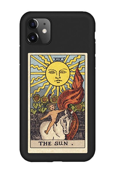 shoptocase Iphone 11 The Sun Premium Siyah Telefon Kılıfı