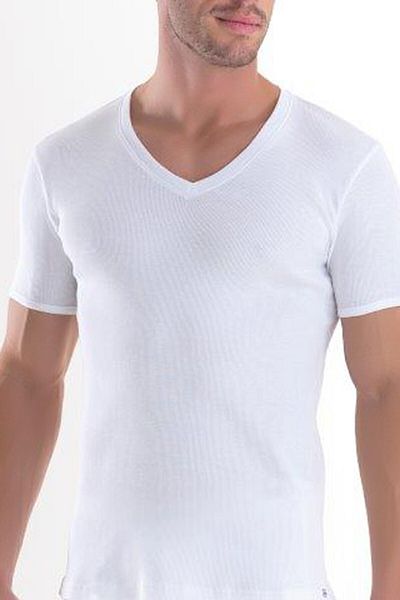 Blackspade Ανδρικό Tshirt V Neck Tender Cotton 9239 - Λευκό