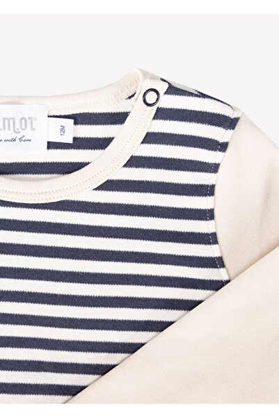 Ozmoz By Mukadder Özden Baby Boy Long Sleeve Organic T-Shirt