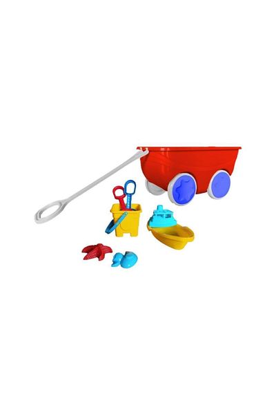 Erdem Oyuncak Wagon Bucket Beach Play Set Erv-101