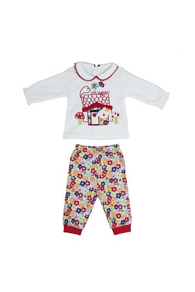 Bebepan 1864 Model Red Girl Set - 9-12 Months