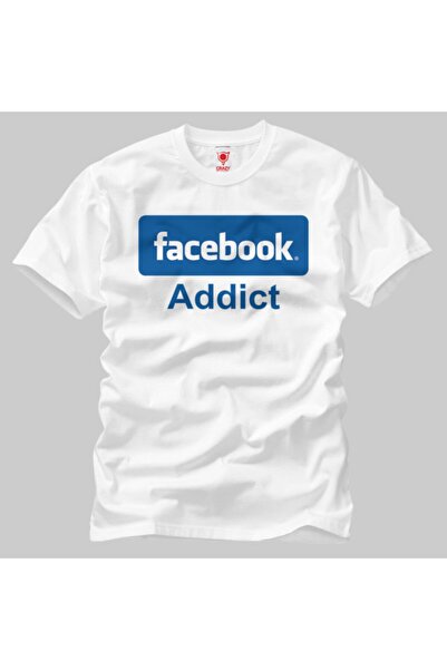 Crazy Ανδρικό μπλουζάκι Facebook Addict