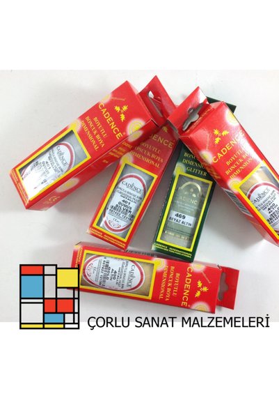 Cadence Boyutlu Boncuk B. Glıtter 449 M. Altın 50ml