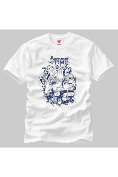 Crazy Adventure Time Group Erkek Tişört