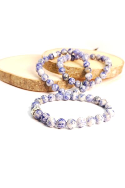 TAŞ RÜYASI Blue Aventurine Natural Stone Bracelet 8 mm