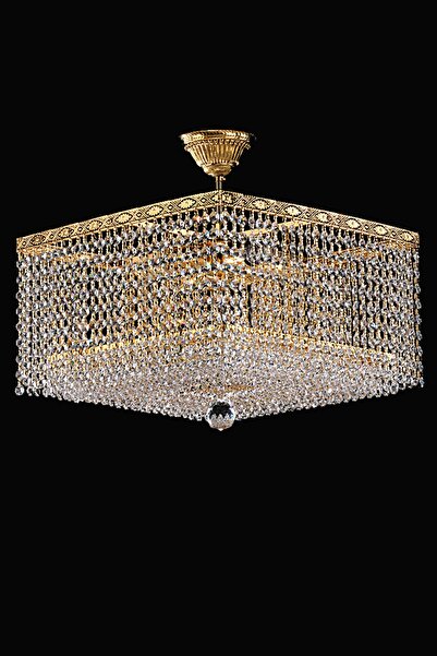 Avize çarşısı Callisto Kristal Avize Gold