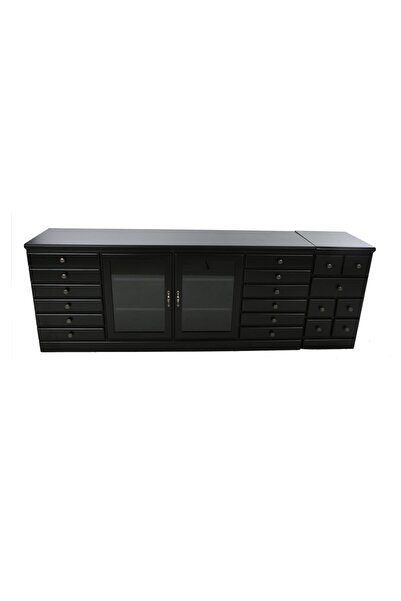 GAN DECOR 2 Parçalı Siyah Konsol