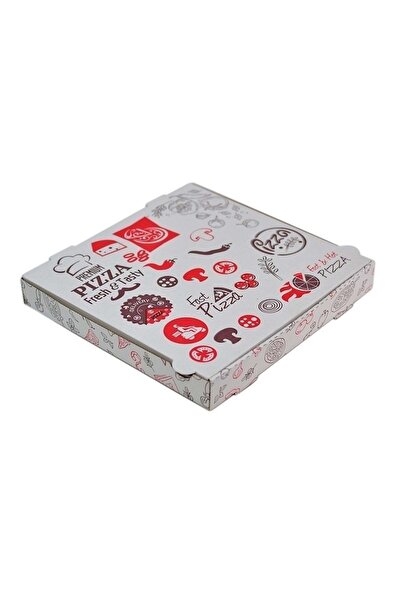 AMBALAJ PAZARI Pizza Kutusu 32x32x4,2 Cm - 100'lü