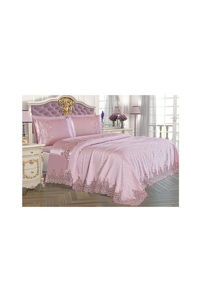 bursa çeyiz Sultan French Lace Pique Set