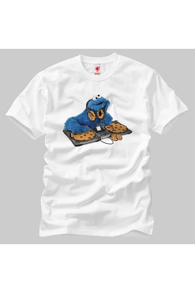 Crazy Ανδρικό μπλουζάκι Dj Cookie Monster