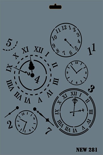 Rich استنسل سلسلة جديدة 25x35 سم N-281