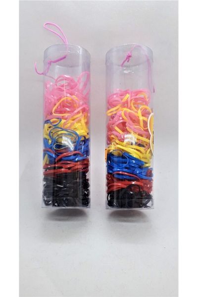 Sln Gümüş Pachet de 2 catarame elastice subțiri de dimensiuni mari
