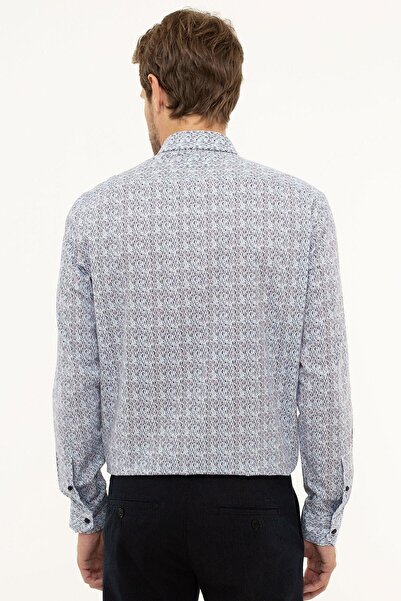 Pierre Cardin Mavi Slim Fit Gömlek