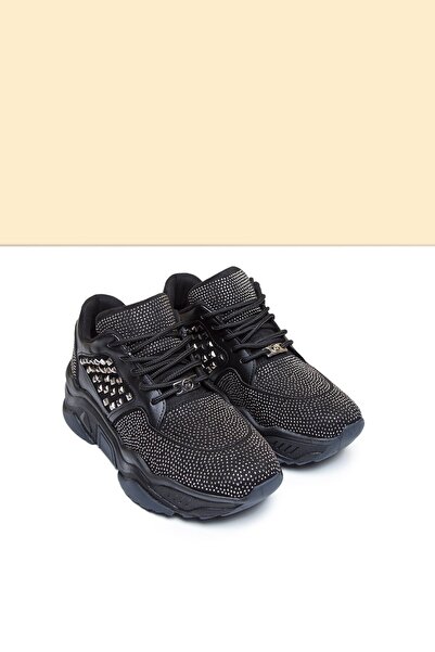 Pierre Cardin Pc-30420 Siyah Kadın Spor Ayakkabı