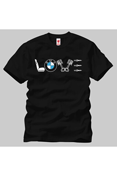 Crazy Ανδρικό T-Shirt Love Bmw