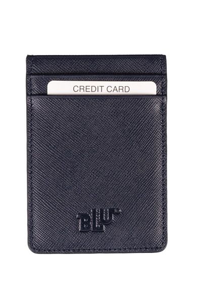 BLU Leather Card Holder - Fashionable and Practical Design