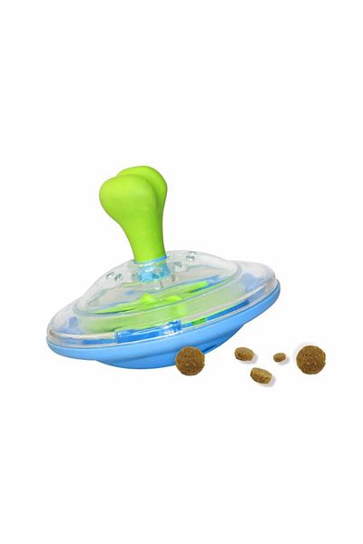 Pawise Treat Spinner-rotating Feeder Dog Toy