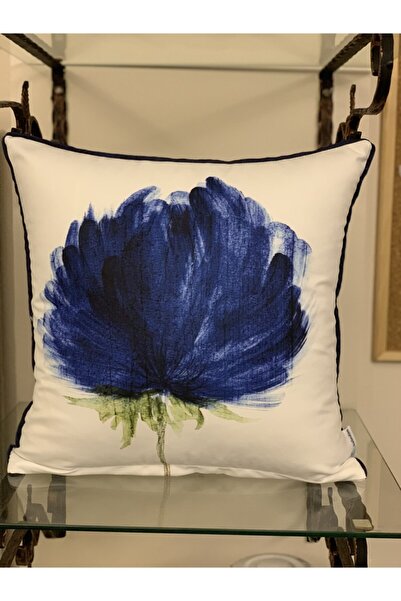 KIRLENTİM E75 Блакитний квітковий візерунок