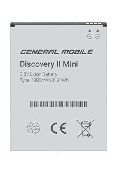 General Mobile Discovery 2 Mini Batarya Pil A++ Lityum Iyon Pil
