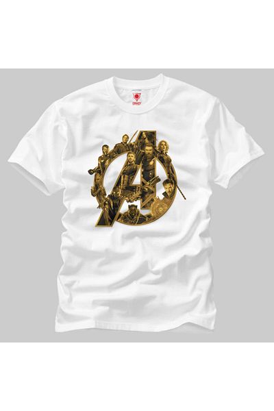 Crazy Мъжка тениска Avengers Infinity War Heroes In Avengers Icon
