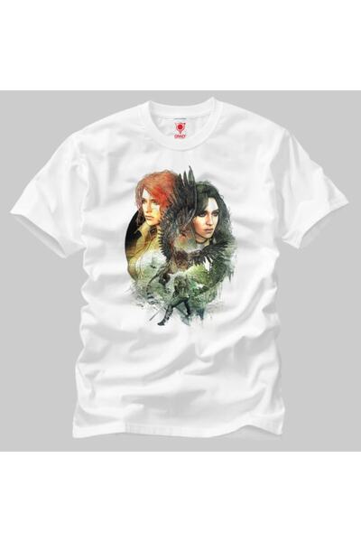 Crazy The Witcher 3 Yenni i Triss muška majica
