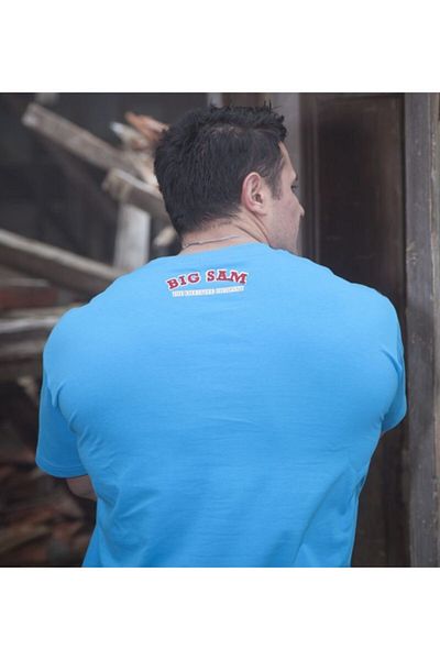 Big Sam Light Blue T-Shirt 3109