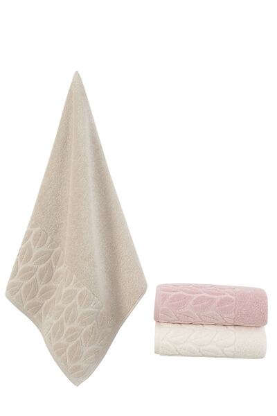 Nurpak طقم مناشف هازال 50x90 مكون من 3 قطع