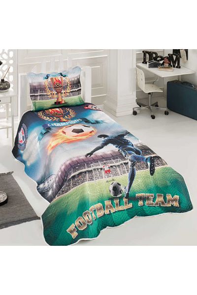 Örtüm Champions Single Quilted Bedspread