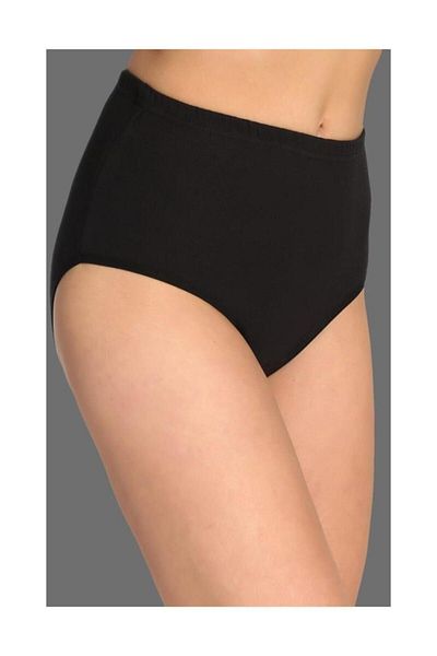 Tutku Pachet de 6 batouri negru din Lycra pentru femei 0924