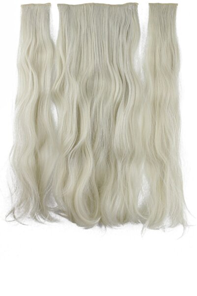 Eva Peruk Dalgalı Fiber Yarımay Set 250 gr 70 Cm