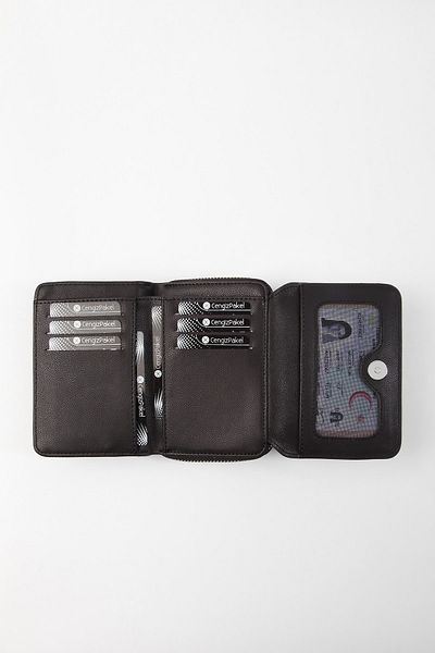 CENGİZ PAKEL Small Size Black Women's Wallet