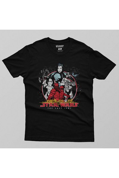 Crazy Tricou pentru bărbați The Last Jedi First Order Forces