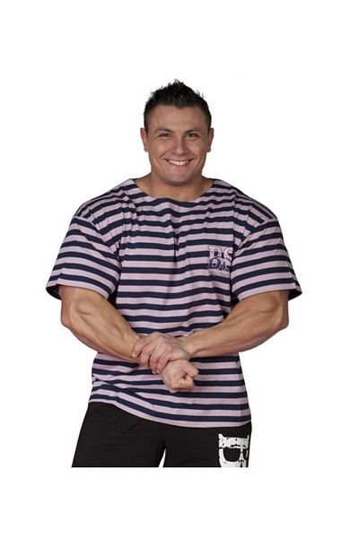 Big Sam Striped Relaxed Fit T-Shirt 2525