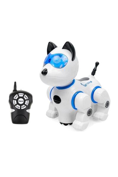 Anka Toyrosso Eğitici Kumandalı Köpekçik Sesli Ve Işıklı Robot Köpek Akıllı Max
