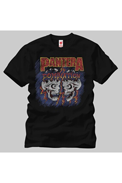 Crazy Pantera Domination Skulls Чоловічий футболка