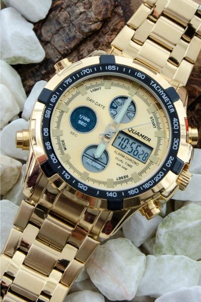 BISTEC QUAMER Luxury,Alarm,Waterproof, Analog Algeria | Ubuy