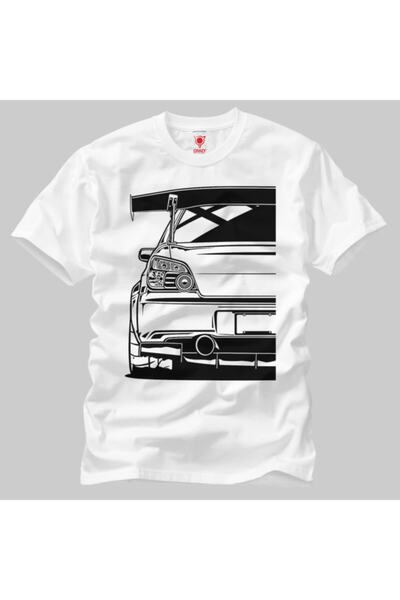 Crazy Ανδρικό μπλουζάκι Subaru Impreza Half