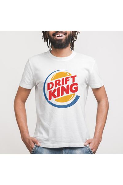 Crazy Beetle King Чоловічий білий футболка