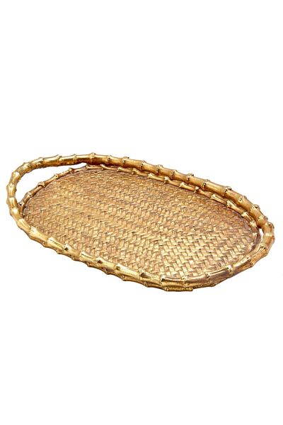 By Ari Ev Dekorasyon Wicker Look Tray